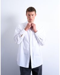 TOPMAN - Oversized Fit Formal Shirt - Lyst
