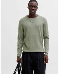Jack & Jones - Emil gerippter strickpullover mit rundhalsausschnitt - Lyst