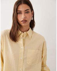 ARKET - Boxy Katoenen Poplin Overhemd - Lyst