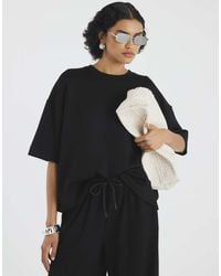 River Island - Premium Short Sleeve Boxy T-Shirt - Lyst