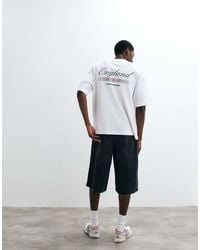 ASOS - Waffle Oversized Tee With Fifa World Cup England Print - Lyst