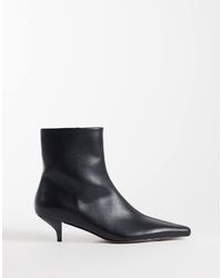 ASOS - Rosia Kitten Heel Ankle Boots - Lyst