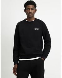 River Island - Regular Fit Sanctuaire Sweatshirt - Lyst