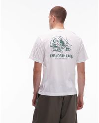 The North Face - Campfire Backprint Oversized T-shirt - Lyst