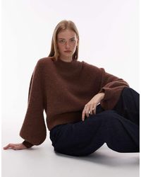 & Other Stories - Alpaca And Wool Mix Jumper With Volume Sleeves - Lyst