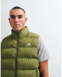 New Balance - Boston Puffer Vest - Lyst