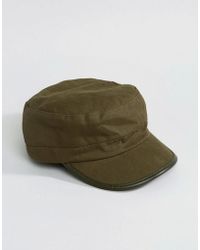 pretty green railroad hat