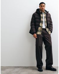 Threadbare - Showerproof Hooded Puffer Jacket With Matte Finish - Lyst
