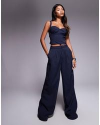 Princess Polly - Briana Sweetheart Neckline Cami Top & Wide Leg Trousers Set - Lyst