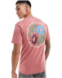 Vans - Camiseta rosa con estampado gráfico en la espalda - Lyst
