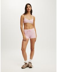Cotton On - Ultra Soft Tie Front Micro Short - Lyst