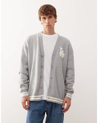 KTZ - La Dodgers Knitted Cardigan - Lyst