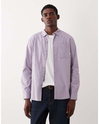 Farah - Netherton Long Sleeve Logo Cord Shirt - Lyst