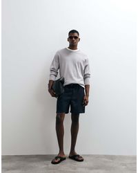 ARKET - Pure Linen Pull On Shorts - Lyst