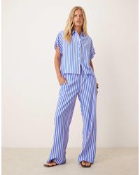 Mango - Pull On Cotton Trouser Co-Ord - Lyst