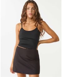 Stradivarius - – kurzer skort - Lyst