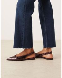ASOS - Linford Slingback Ballets - Lyst