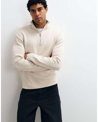 Jack & Jones - Premium 1/4 Zip Knit Jumper - Lyst