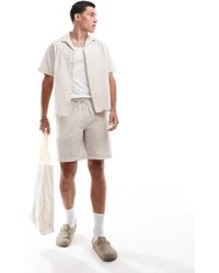 Jack & Jones - Co-ord Crinkle Short - Lyst