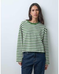 ASOS - Long Sleeve Boxy Cropped T-shirt - Lyst