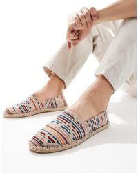 ASOS - Espadrilles Van Canvas Met Print - Lyst