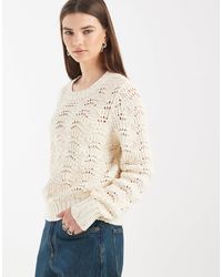 Levi's - Hope - pull au crochet - écru - Lyst