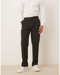 ASOS - Straight Leg Suit Pants - Lyst