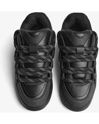 Bershka - Sneakers Skater Nere Con Suola Spessa - Lyst