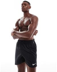 Nike - Nike Lap 5 Inch Volley Logo Tape Swim Shorts - Lyst