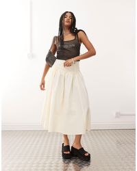 Reclaimed (vintage) - – weiter midirock - Lyst