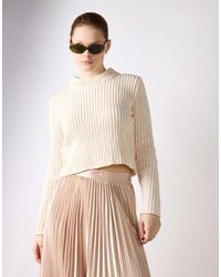 Glamorous - Fluffy Rib Knit Jumper - Lyst