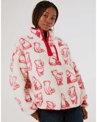 Skinnydip London - Disney Winnie The Pooh Outline Fleece Jacket - Lyst