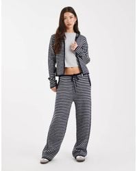 Collusion - Knitted Straight Leg Pants - Lyst