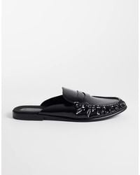 SEQWL - Dash Refined Ruched Loafer Mules - Lyst