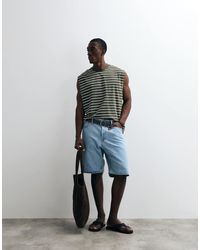 Jack & Jones - Baggy Denim Short - Lyst