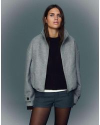Bershka - Zip-up Jacket - Lyst