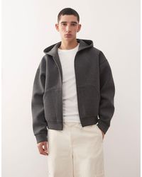 Weekday - Simon Zip Through Hoodie - Lyst