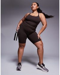 4505 - Curve – icon – weiche, schnelltrocknende leggings-shorts - Lyst