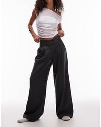 laagam - Smith High Waist Tailored Trousers With Double Waistband - Lyst