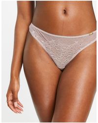 Gossard - Glossies Lace Thong - Lyst
