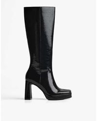 Bershka - Platform Heel Boots - Lyst
