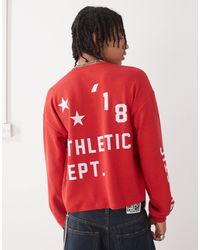 Collusion - Long Sleeve Skater Fit T-shirt With Athletic Print - Lyst