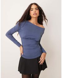 ASOS - Top Asimmetrico Extra Largo Monospalla - Lyst