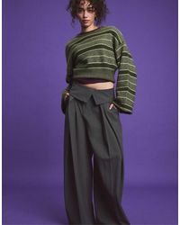 Stradivarius - Soft Knit Waistband Jumper - Lyst