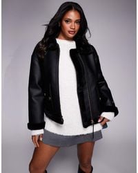 ARMANI EXCHANGE - Biker Jacket - Lyst