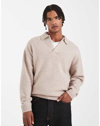 Jack & Jones - Boucle Polo Jumper - Lyst