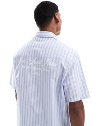 River Island - Boxy Fit Short Sleeve Shirt - Lyst
