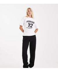 ASOS - Joggers Negros Con Bajos Ajustados E Interior Afelpado Ultimate De Asos Design Tall - Lyst