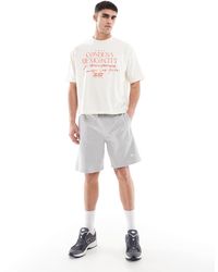 Pull&Bear - Stwd - short en jersey - clair - Lyst