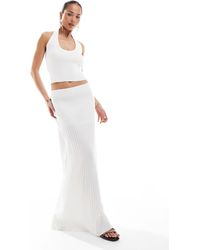 4th & Reckless - Top dos nu d'ensemble en maille - Lyst